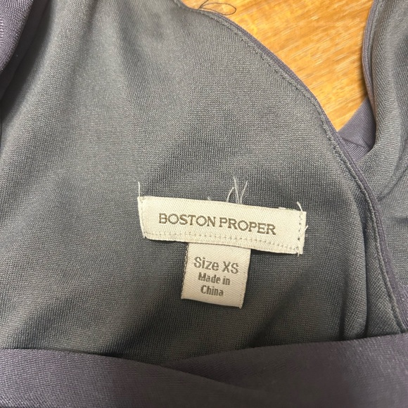 Boston Proper Ruched Dress - Picture 2 of 5